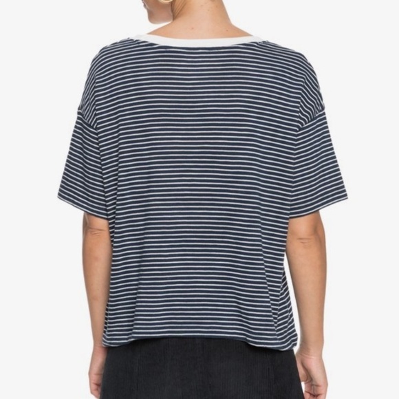 NWT Roxy Infinity Is Beautiful B Striped T-Shirt - S - Picture 11 of 16